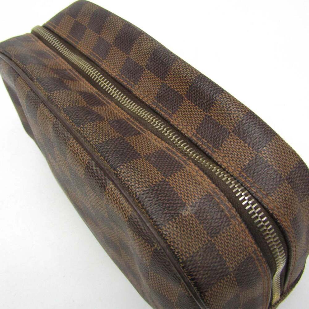 LOUIS VUITTON Brown Damier Pouch - Picture 8 of 16